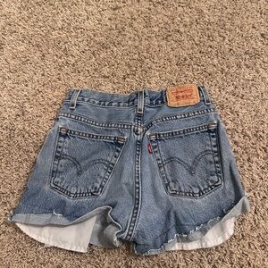 Levi's Light Blue Denim Shorts